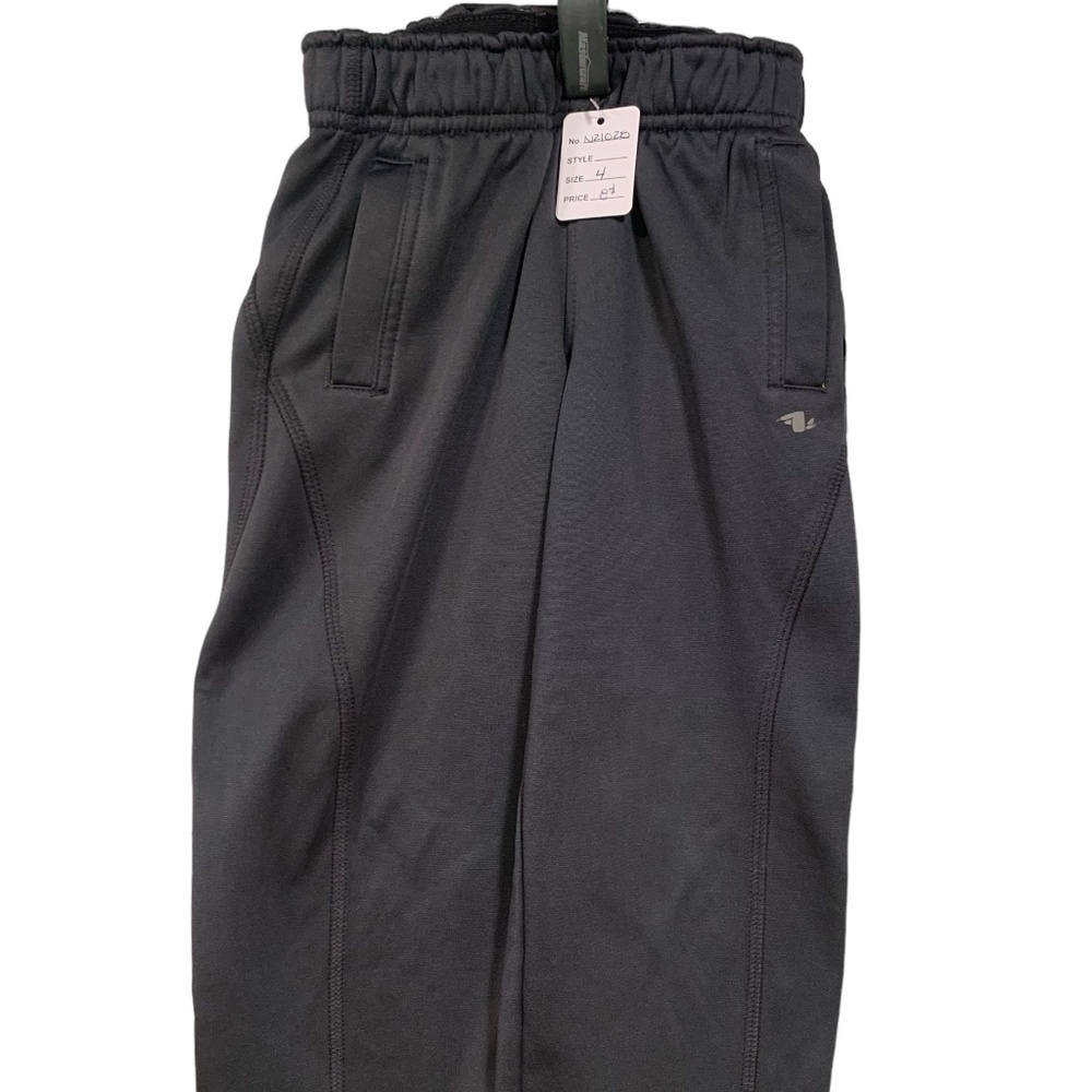 Boys Grey Athletic Works Sweatpants